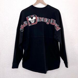 Disney Parks x Spirit Jersey Plaid Disney World Spell Out Mickey Mouse Holiday S